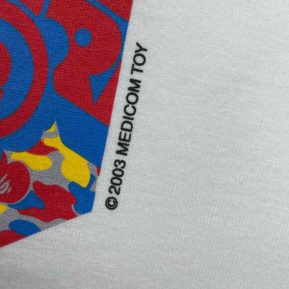 BAPE Gallery x Medicom Toy 2003 Tee - Rare OG Collab - Picture 6 of 11